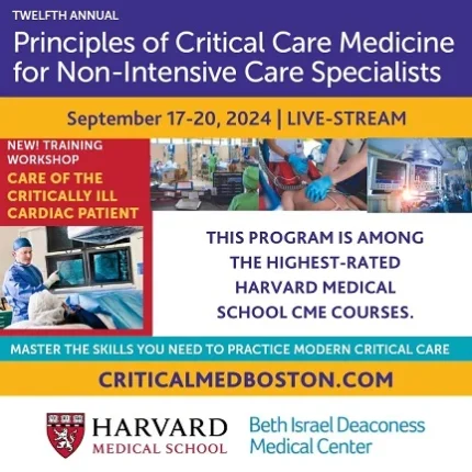 Harvard 12th Annual Principles of Critical Care Medicine for Non-Intensive Care Specialists 2024 (Videos)